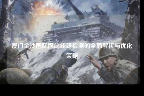 澳门金沙国际网站线路检测的全面解析与优化策略