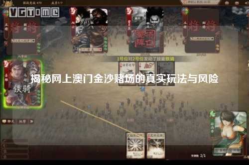 揭秘网上澳门金沙赌场的真实玩法与风险