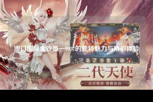 澳门国际金沙唯一9937的独特魅力与精彩体验