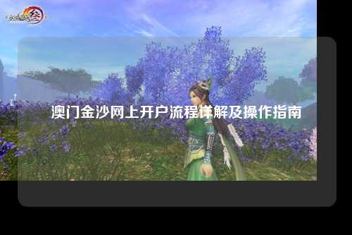 澳门金沙网上开户流程详解及操作指南