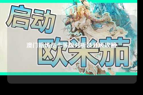 澳门赌场员卡等级分析及升级攻略